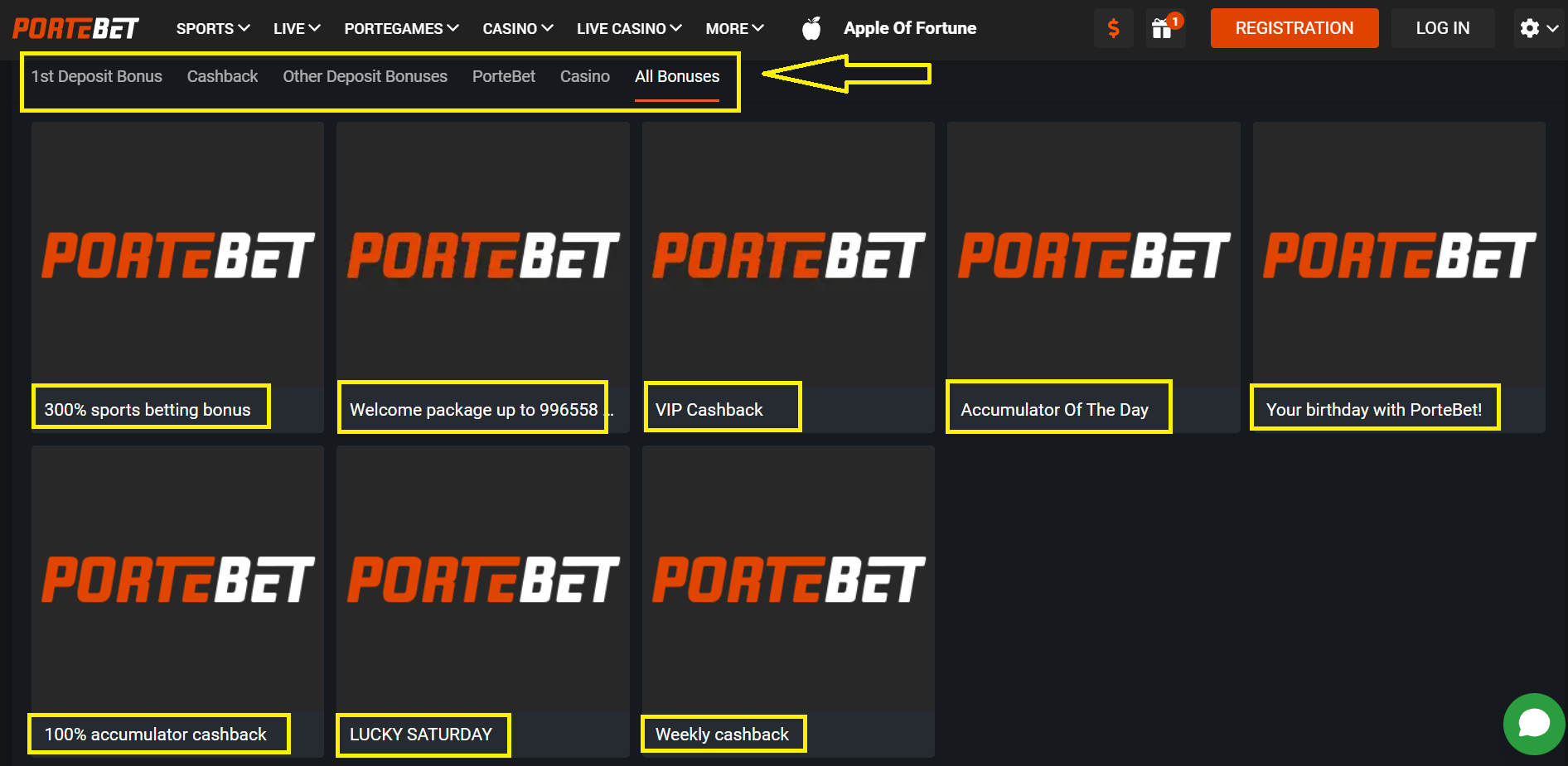 Portebet Bonuses for Loyal Customers